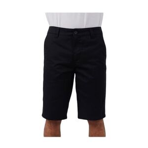 O'Neill Rosewood 22" Worker Twill Stretch Chino Shorts Black Relaxed Flat Front